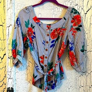 Anthropologie maeve Lilorne Floral